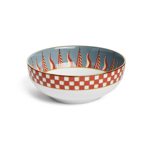 Apollo Brick in Porcelain Serving Bowl