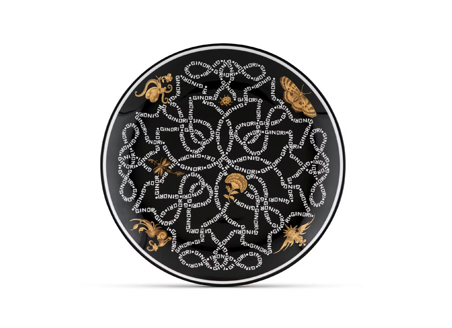 DESSERT PLATES - NERO set of 2