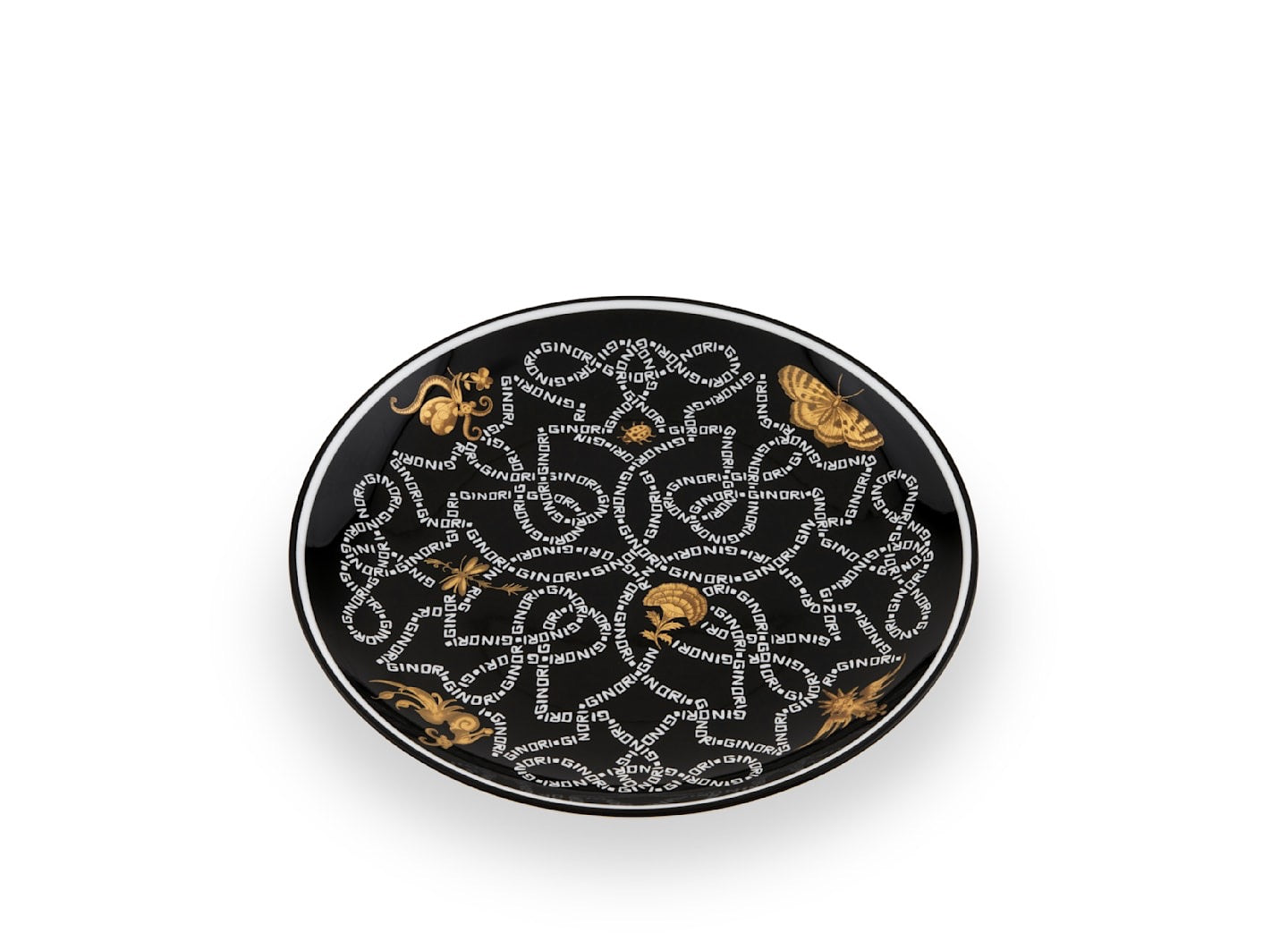 DESSERT PLATES - NERO set of 2