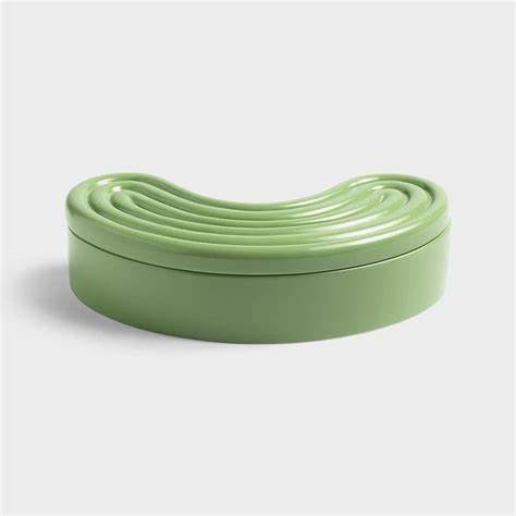 Bean Box ceramic green